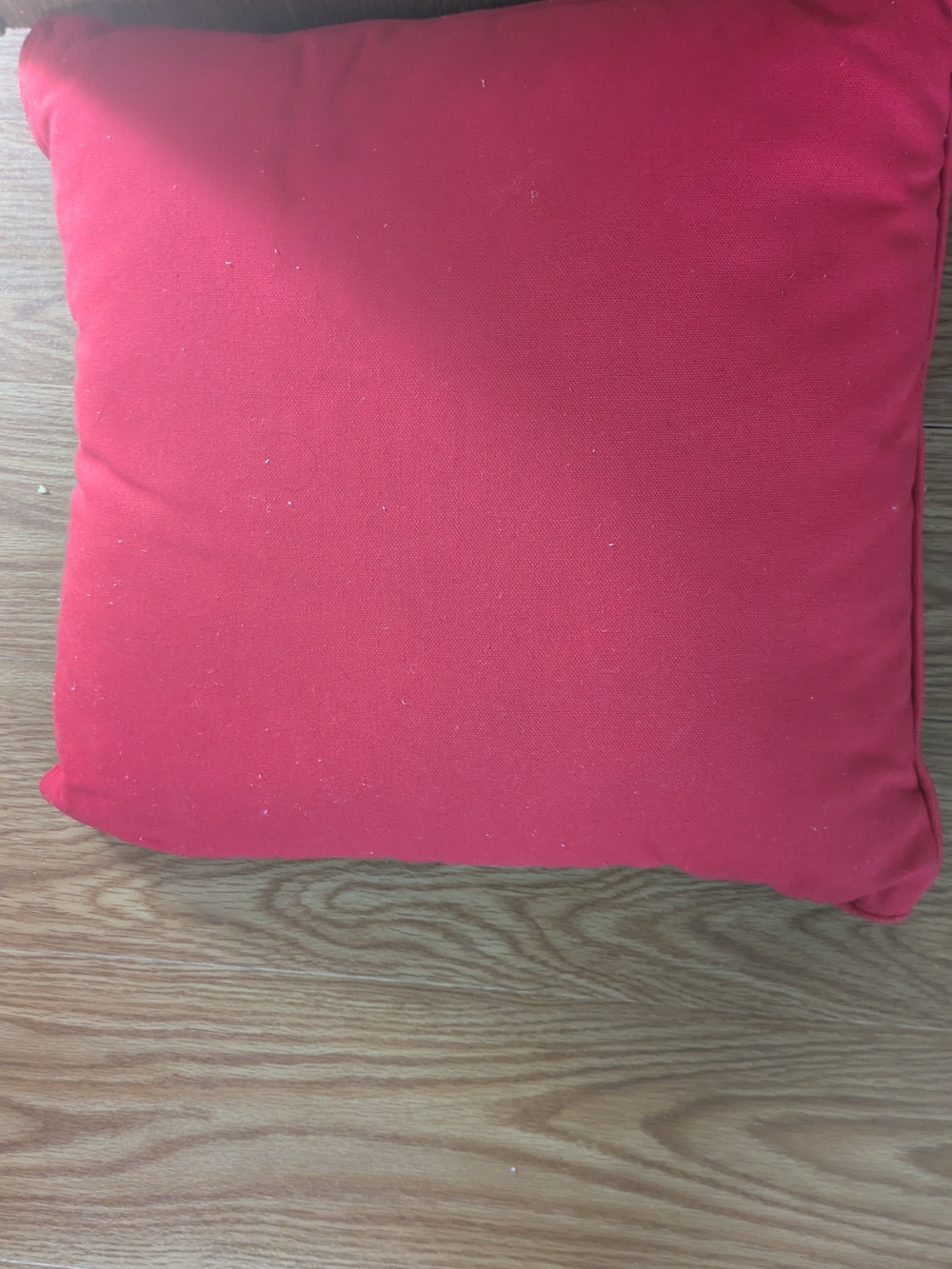 Red Decorative Throw Pillow - Unknown Brand